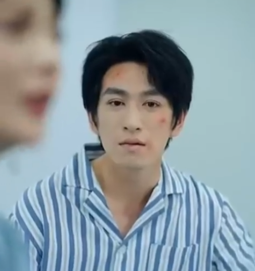 she actually accompanies another man